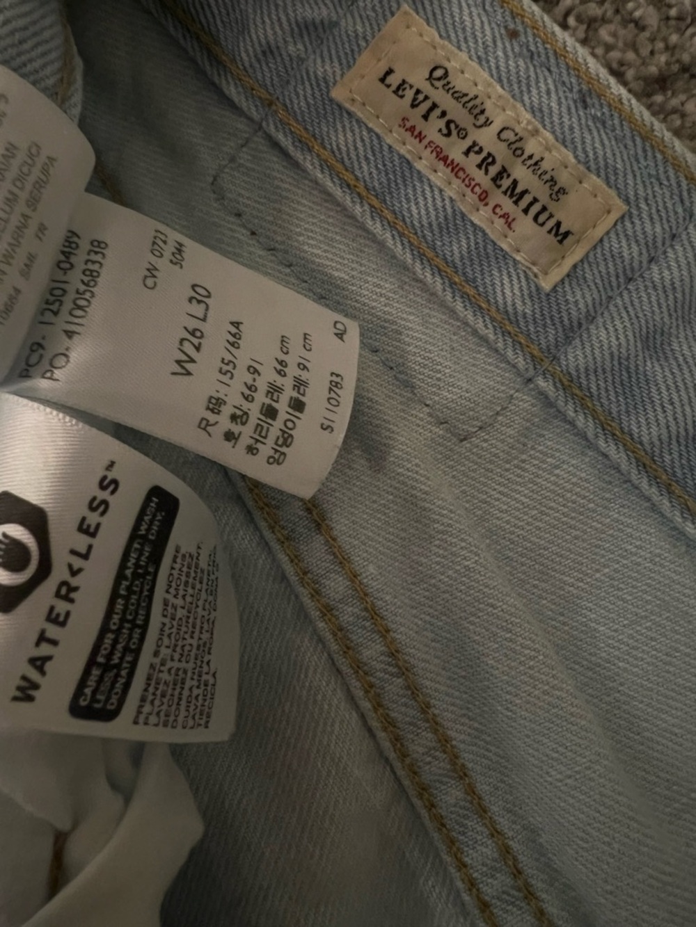 Levi’s 501 Straight Jeans - Picture 5 of 5